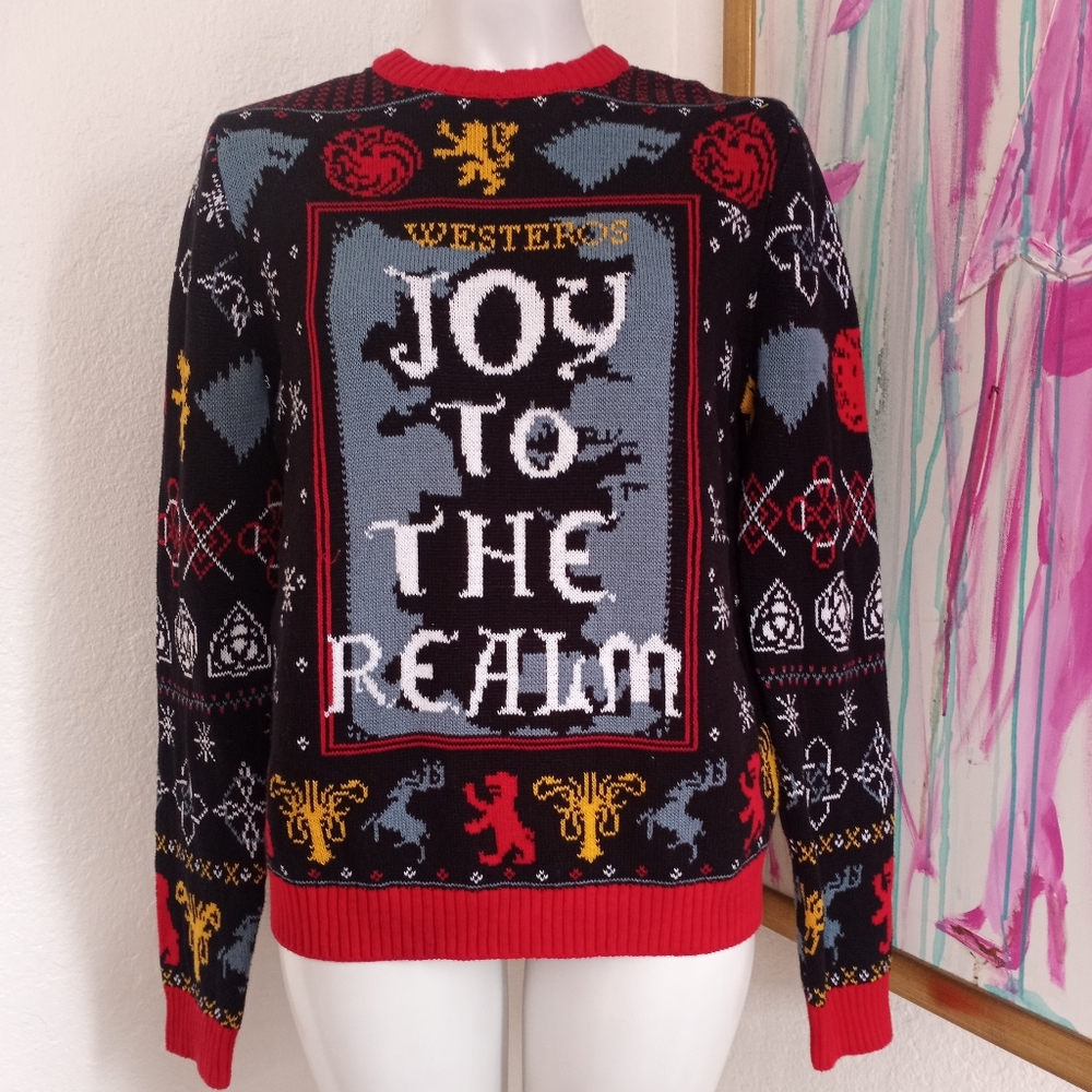 Game of Thrones Joy to the Realm Christmas Sweater